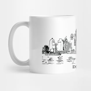 Detroit - Michigan Mug